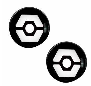 Recon 264334WHCL Round Front Turn Signals in Clear for Jeep Wrangler JK 2007-2018