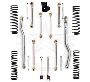 RPM Steering RPM-JLUM45 4.5" Ultimate Aluminum Mid-Arm Lift Kit for Jeep Wrangler JL 4 Door 2018+