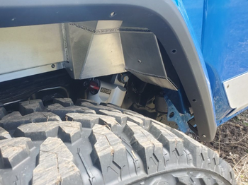 Nemesis Industries 16670 Rear Full Inner Fender Liners for Factory Style SwayBars for Jeep Gladiator JT 2020+