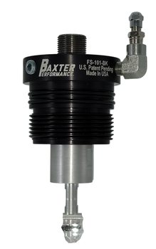 Baxter Performance FS-101-BK Cartridge to Spin-On Oil Filter Adapter for 2.7L & 3.0L Ford Bronco 2021+