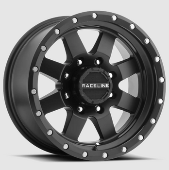 Raceline Wheels 935B Defender Wheel in Matte Black 17x9