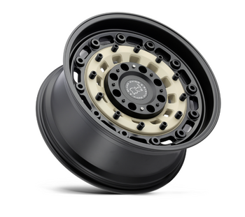 Black Rhino Wheels 1795ARS-80035D78 Arsenal Wheel 17x9.5 in Sand on Black