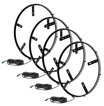 Oracle Lighting 4215-339 LED Illuminated Wheel Rings ColorSHIFT RGB+W