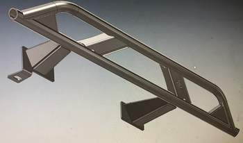 Outta Hand Fab JK-2DR-ELITE-SLDRS Elite Rock Sliders for Jeep Wrangler JK 2 Door 2007-2018