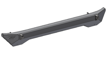 Outta Hand Fab JK-INS-REAR Insanity Rear Bumper for Jeep Wrangler JK 2007-2018