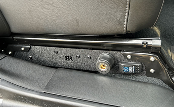 813 Fabrication UFS-0005-1-P ARB Air Pressure Control Seat Rail Plate Passenger Side for Jeep Wrangler JL & Gladiator JT 2018+