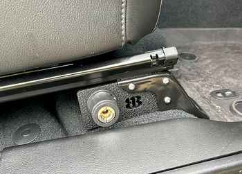 813 Fabrication UFS-0003-1-P Front Seat Rail Air Coupler Plate Passenger for Jeep Wrangler JL & Gladiator JT 2018+