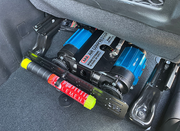 813 Fabrication UFS-0001-1 Under Front Seat Compressor Mount for Jeep Wrangler JL & Gladiator JT 2018+