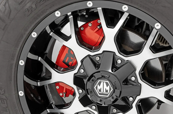 Rough Country 71151 Front & Rear Caliper Covers for Ford Bronco & Raptor 2021+