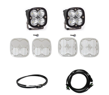 Baja Designs 447754UP Squadron Pro Series A-Pillar Light Kit with Upfitter for Ford Bronco 2021+