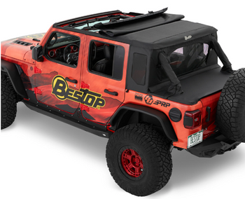 Bestop 5390217 HalfTop Soft Top for Jeep Wrangler JL 4 Door 2018+