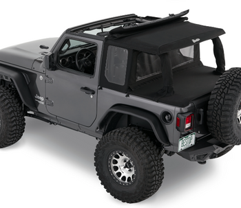 Bestop 8010135 Halftop Conversion Kit for Jeep Wrangler JL 2 Door 2018+