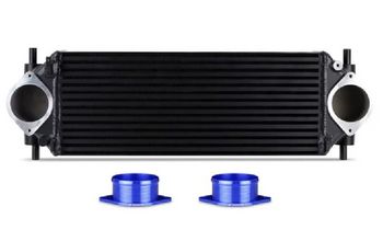 Mishimoto MMINT-BR23-21KBBK 2.3L Intercooler Kit Black Core Black Pipes for Ford Bronco 2021+