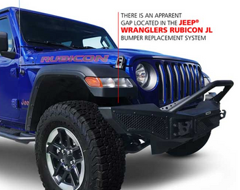 Go Rhino 331201T Rockline Full Width Front Bumper with Overrider Bar for Jeep Wrangler JK, JL & Gladiator JT 2007+