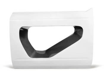 Anderson Composites AC-DD21FDBR2D-HA-PC Fiberglass Halo Front Doors with Carbon Fiber Inserts for Ford Bronco 2 Door 2021+