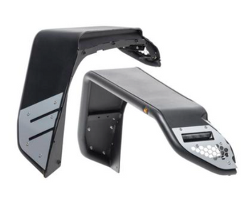 Smittybilt 77835 Apollo Front Fender Flares for Jeep Wrangler JL & Gladiator JT 2018+