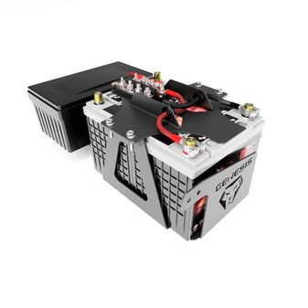 Genesis Offroad 234-225S Stock Battery Replacement Kit for Jeep Wrangler JL & Gladiator JT 2018+