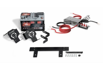 Genesis Offroad 222-JLDG3-UNDERHOOD Dual Battery Kit Under Hood for Jeep Wrangler JL 4 Door Diesel 2020+