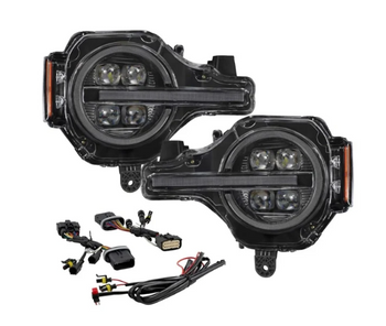 Diode Dynamics FL0020 Sequential LED Projector Headlight Pair for Ford Bronco 2021+