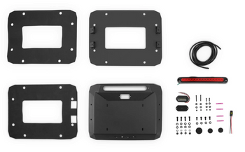 DV8 Offroad TSJK-01 Spare Tire Delete for Jeep Wrangler JK 2007-2018