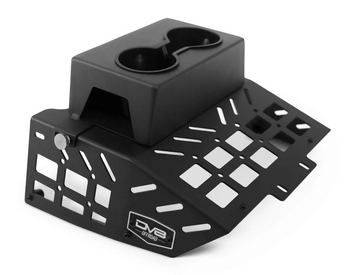 DV8 Offroad MPBR-07 Rear Seat Cup Holders & Molle Panel for Ford Bronco 4 Door 2021+