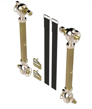 MetalCloak 7421 Premium Front Sway Bar Quick Disconnects 11-12" for Jeep Wrangler JK 2007-2018