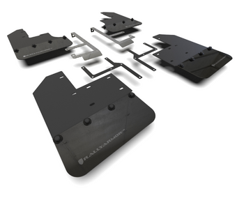 Rally Armor MF104 Mud Flap Kit for Jeep Gladiator JT Mojave & Rubicon 2020-2023