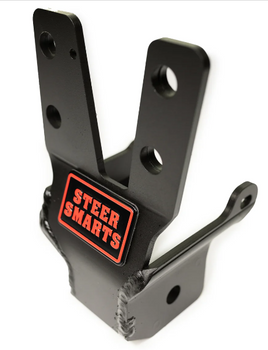 Steer Smarts 79041001 YETI XD Sector Shaft Brace with Frame Side Track Bar Reinforcement Bracket for Jeep Wrangler JL & Gladiator JT 2024+