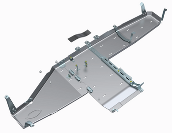Artec JL4111 Bellypan Skid with Oil Door for Jeep Wrangler JL 4 Door 4XE 2021+