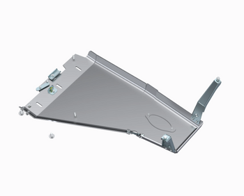 Artec JL4187 Engine Oil Skid with Oil Door Only for Jeep Wrangler JL 4 Door 4XE 2021+