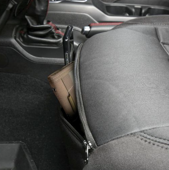 Smittybilt 576201 Gen2 Neoprene Front & Rear Seat Covers in Black for Jeep Wrangler JL 2 Door 2018+