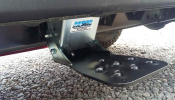 M.O.R.E. KJLST18.BLK Hide-A-Step in Black for Jeep Wrangler JL 2018+