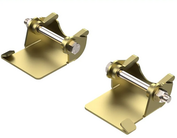 MetalCloak 6397 Front Lower Control Arm Skid Plates for Jeep Wrangler JL & Gladiator JT 2018+