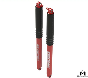 MetalCloak 1070 Rear RockSport RED Long(er) Travel Shocks for Jeep Wrangler JL 2018+
