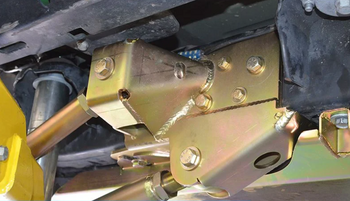 MetalCloak 7299 Rear Long Arm Frame-Side Bolt-On Mounting Brackets for Jeep Wrangler JL 2018+