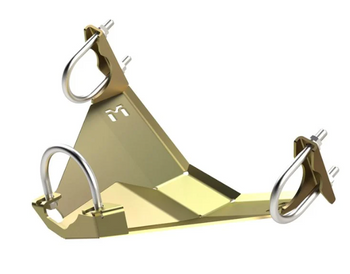 MetalCloak 3373 Rear Dana 44 Differential Skid Plate for Jeep Wrangler JK 2007-2018