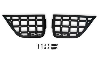 DV8 Offroad MPJK-07 Slim Front Molle Pockets for Jeep Wrangler JK 2011-2018