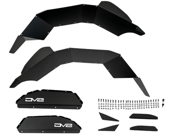DV8 Offroad INFEND-07RB Rear Inner Fenders for Jeep Gladiator JT 2020+