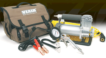 VIAIR 400P Portable Air Compressor Kit (40043) - Fills 35" Tires
