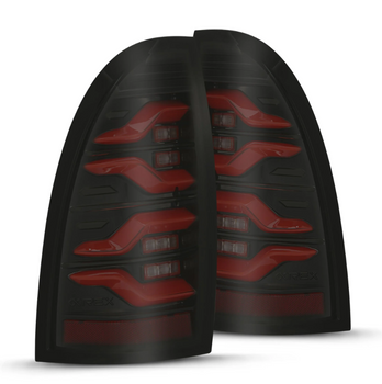 AlphaRex 680070 LUXX-Series LED Tail Lights for Toyota Tacoma 2005-2015