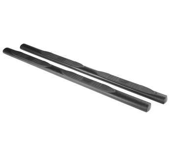 Rugged Ridge 11591.13 Oval 4" Side Steps for Jeep Wrangler JL 4 Door 2018+