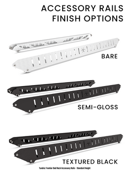 Nemesis Industries 303260 Frontier Bed Rack Accessory Rail for Toyota Tundra 2022+