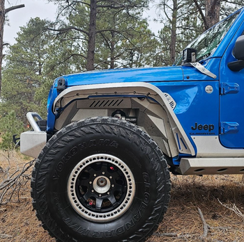 Nemesis Industries 145410 Notorious Ultimate Clearance Highline Front Flares for Jeep Wrangler JL & Gladiator JT 2018+