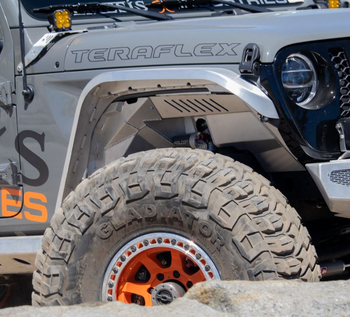 Nemesis Industries 145310 Crawler Ultimate Clearance Highline Front Flares for Jeep Wrangler JL & Gladiator JT 2018+