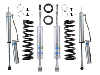Bilstein 47-310971/25-311365 6112 Strut + Spring & Rear Reservoir Shock Lift for Toyota Tundra 2007-2021