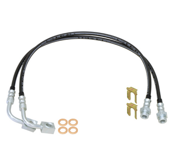 Rock Jock RJ-236201-101 Rear AntiRock Sway Bar Kit Billet Aluminum Arms for Jeep Wrangler JK 2 Door 2007-2018