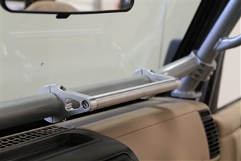 12" Aluminum Grab Handle for 1 3/4" OD tubing or Sport Cage