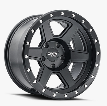 Dirty Life 9315-7973MB12 Street Series Compound Wheel 17x9 Matte Black