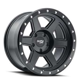 Dirty Life 9315-7973MB12 Street Series Compound Wheel 17x9 Matte Black