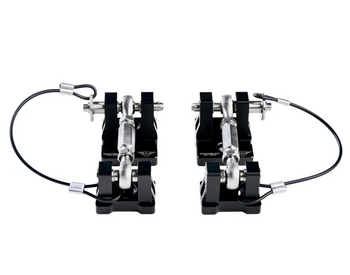 Combat Off Road 99-1090 Billet Aluminum Hood Latch Set for Rubicon/Mojave Jeep Wrangler JL & Gladiator JT 2018+